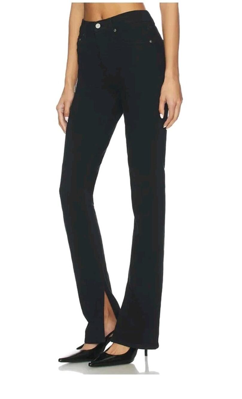 AGOLDE Ingram Split Black Cotton Jeans 23
